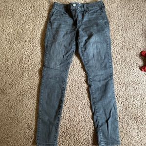 “Faded” black jeans